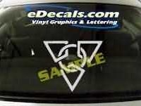 SYM162 Asian Symbol Decal