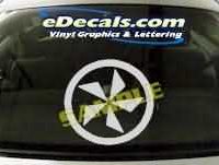 SYM163 Asian Symbol Decal