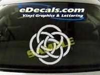  SYM164 Asian Symbol Decal