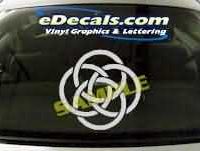 SYM164 Asian Symbol Decal