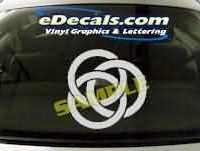 SYM165 Asian Symbol Decal