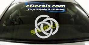 SYM165 Asian Symbol Decal