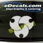 SYM166 Asian Symbol Decal