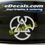 SYM167 Asian Symbol Decal