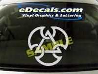  SYM167 Asian Symbol Decal