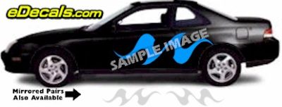 TRB100 Tribal Graphic Accent Decal