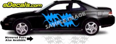 TRB105 Tribal Graphic Accent Decal