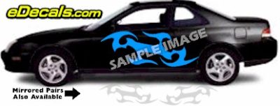 TRB108 Tribal Graphic Accent Decal