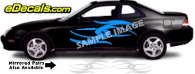 TRB109 Tribal Graphic Accent Decal