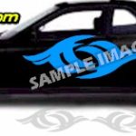 TRB110 Tribal Graphic Accent Decal