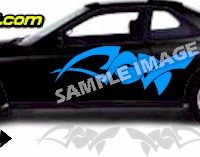 TRB114 Tribal Graphic Accent Decal