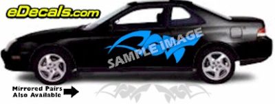 TRB114 Tribal Graphic Accent Decal