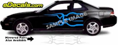 TRB115 Tribal Graphic Accent Decal