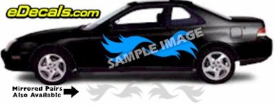 TRB121 Tribal Graphic Accent Decal