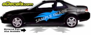 TRB123 Tribal Graphic Accent Decal