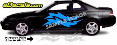 TRB124 Tribal Graphic Accent Decal