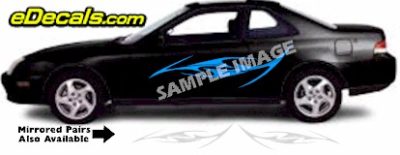 TRB132 Tribal Graphic Accent Decal