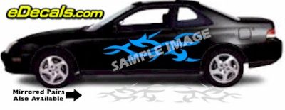 TRB135 Tribal Graphic Accent Decal