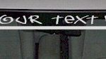 WSD114 Pitchfork Devil Your Text Here Windshield Decal