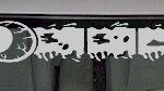 WSD212 Eyeballs Accent Windshield Decal