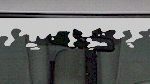 WSD213 Drippy Accent Windshield Decal