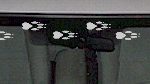 WSD224 Footprint Accent Windshield Decal