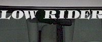  WSD312 Low Rider With Symbol Windshield Decal