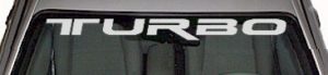 WSD338 Turbo Windshield Decal