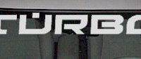  WSD348 Turbo Windshield Decal