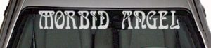 WSD350 Morbid Angel Windshield Decal