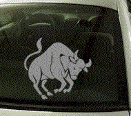 ZOD105 Taurus Zodiac Decal