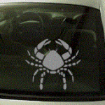 ZOD113 Cancer Zodiac Decal