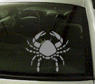  ZOD113 Cancer Zodiac Decal