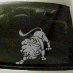 ZOD117 Leo Zodiac Decal