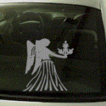 ZOD121 Virgo Zodiac Decal