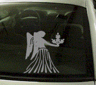  ZOD121 Virgo Zodiac Decal