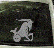  ZOD137 Capricorn Zodiac Decal