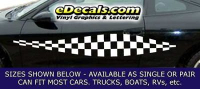 CFG201 Checkered Flag Decal