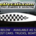 CFG204 Checkered Flag Decal