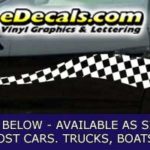 CFG205 Checkered Flag Decal