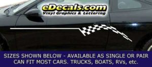 CFG206 Checkered Flag Decal