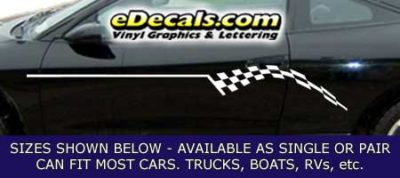 CFG206 Checkered Flag Decal