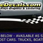 CFG207 Checkered Flag Decal