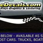 CFG210 Checkered Flag Decal
