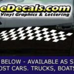 CFG211 Checkered Flag Decal