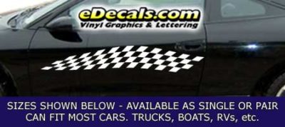 CFG211 Checkered Flag Decal