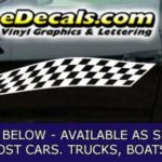 CFG212 Checkered Flag Decal