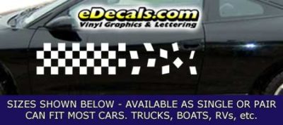 CFG213 Checkered Flag Decal