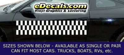 CFG215 Checkered Flag Decal