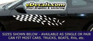 CFG216 Checkered Flag Decal